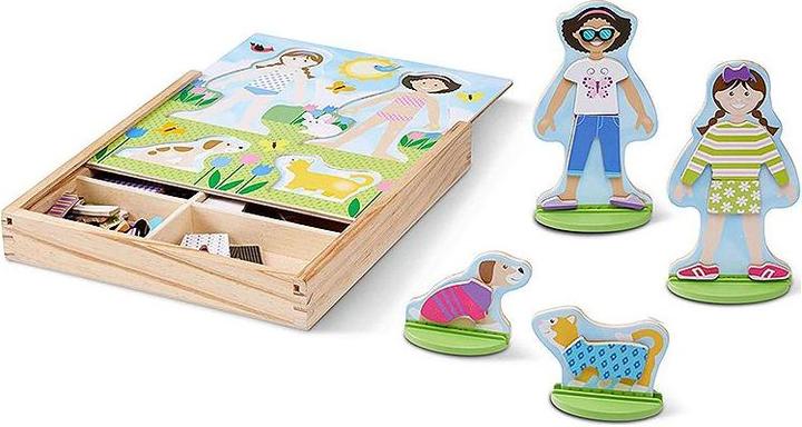 Produktbild Melissa & Doug Magnetic Dress Up - Friends and Pets (78 x)