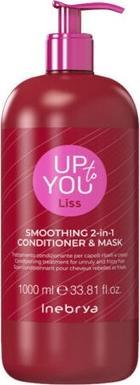 Immagine prodotto Inebrya Up To You Liss Smoothing 2 In 1 Conditioner & Mask 1000ml (1000 ml)