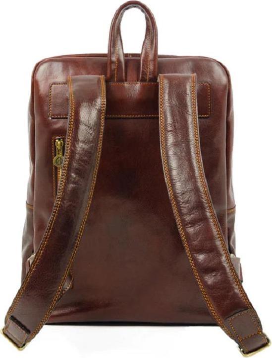 Produktbild Only-Bags.Store Brauner grosser Lederrucksack