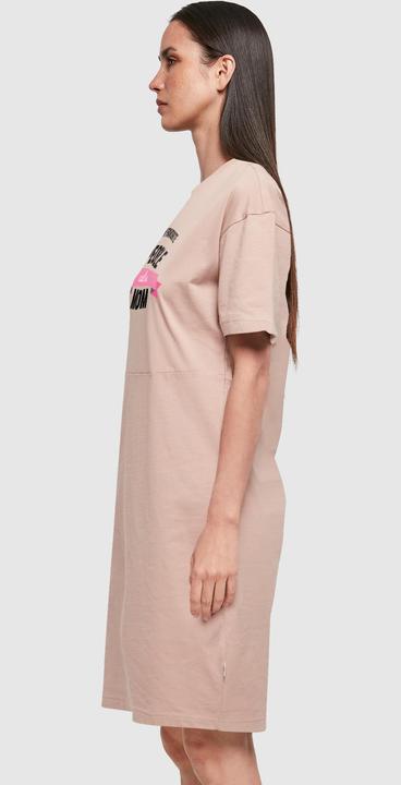 Produktbild Merchcode Ladies Mothers Day - My Favorite People Call Me Mom Organic Oversized Slit Tee Dress - 117771 (L)