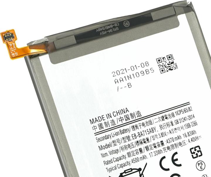 Actual product image Clappio 4370mAh replacement battery