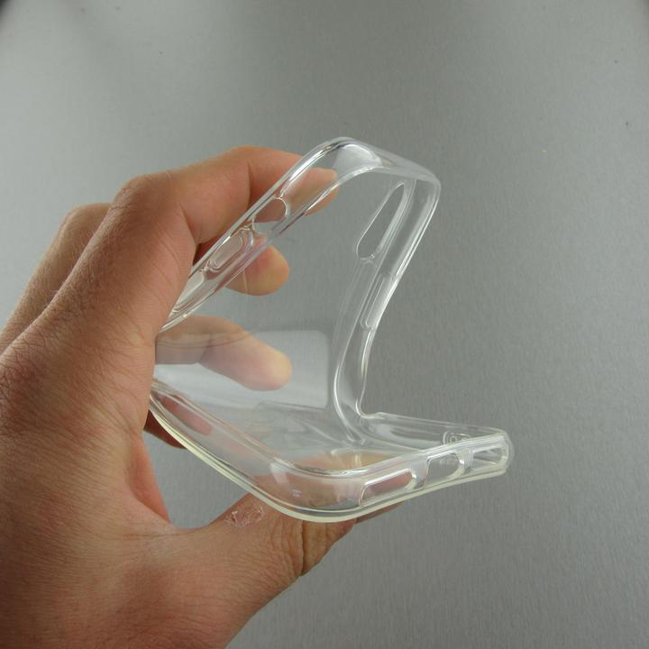 Actual product image PhoneLook Cover Rubber Silicone Gel Simple Super Clear Flexible (Apple iPhone XS Max)