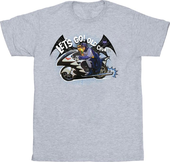 Batman TV Serie Bat Bike TShirt Jungen