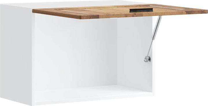 Image du produit VidaXL Armoire suspendue de cuisine Porto aspect vieux bois Matériau dérivé du bois Armoire murale de (60 x 31 x 40 cm)
