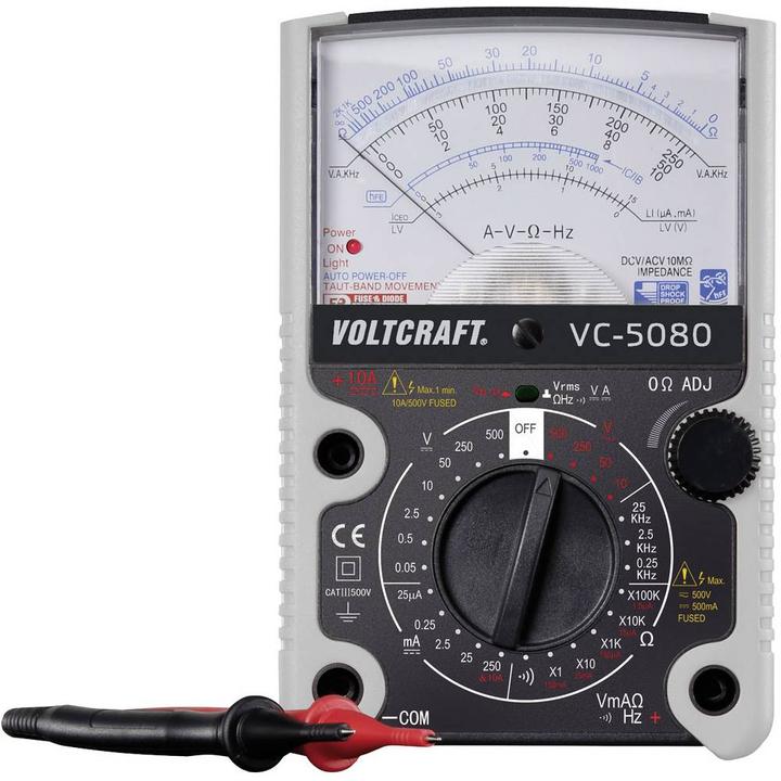 Voltcraft Analog-Multimeter (CAT III 500V)