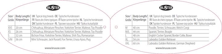 Produktbild Buster Raincoat Blackberry M/L 44cm - (284628) (M, L, Hundemantel)