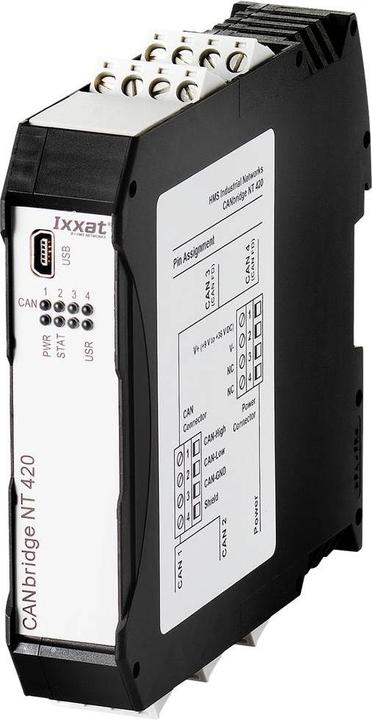 Ixxat CANbridge NT420 Canbridge 9 V/DC, 12 V/DC, 24 V/DC, 36 V/DC