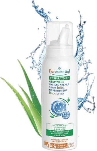 Actual product image Puressentiel Nasal sp Bab aloe ve 120ml (1 Piece)