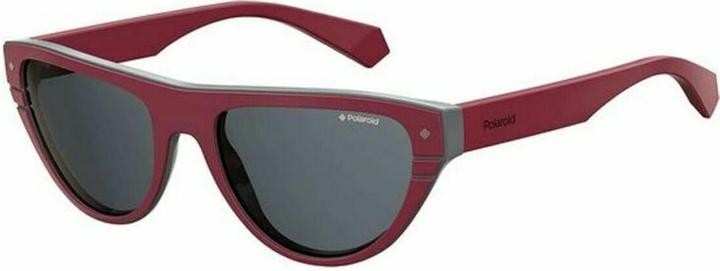Polaroid sonnenbrille 6087FSF/C3 Damen Bordeaux mit grauem Glas
