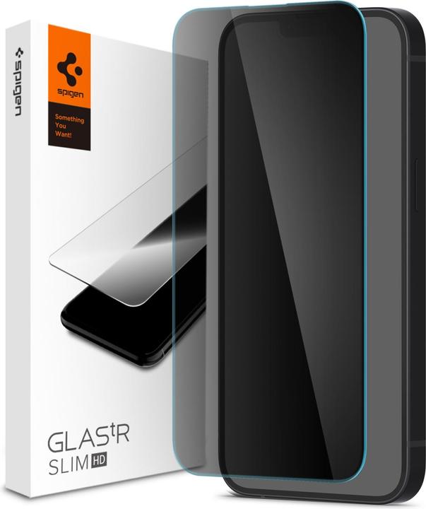 Actual product image Spigen Glas.TR Slim (1 Piece, Apple iPhone 16e)