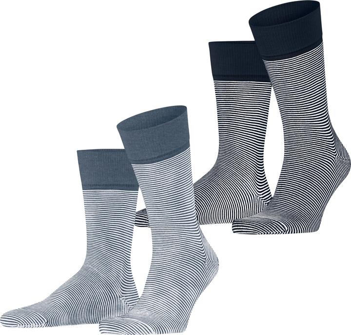 Produktbild Esprit Allover Stripe 2-Pack Herren (2er Pack, 43 - 46)