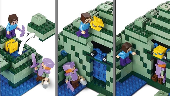 Actual product image LEGO The Ocean Monument (21136, LEGO Minecraft)
