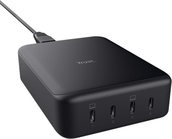 Trust Caricabatterie da tavolo MAXO 240W 4-PORT USB-C (240 W)
