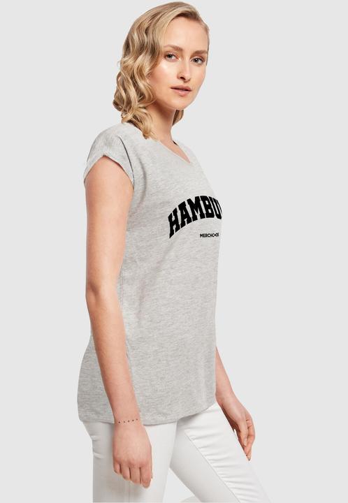 Immagine prodotto Merchcode Maglietta Donna Hamburg Wording - 116845 (XS)