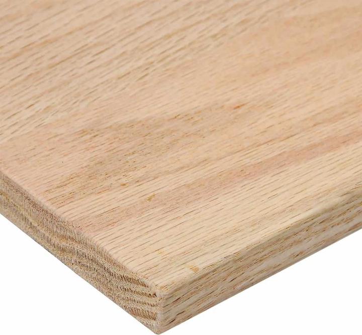Produktbild VidaXL Treppenstufen 4 Stk. Unbehandelt 90x30x2 cm Massivholz Eiche