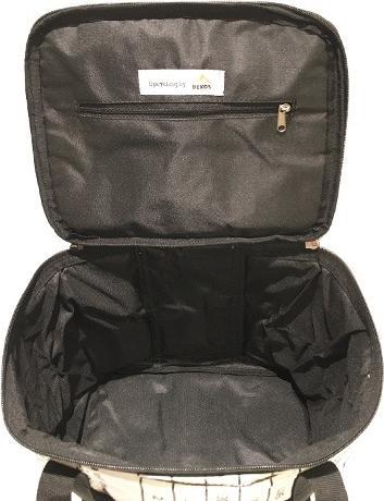 Immagine prodotto Bekos Upcycling - Kosmetiktasche aus recycelten Fischfuttersäcke blauer Fisch