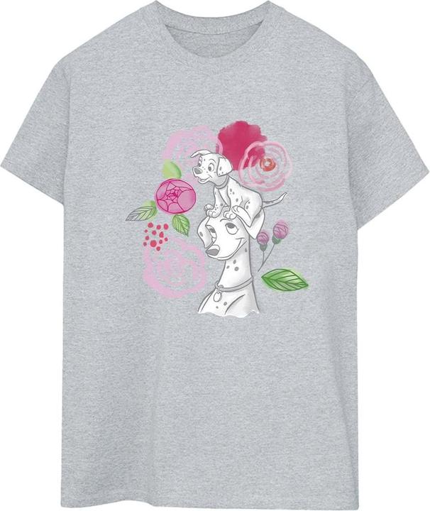 Disney 101 Dalmatians Flowers TShirt (S)