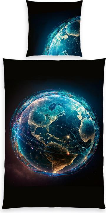 Immagine prodotto Herding Globe biancheria da letto 80/80+135/200 cm