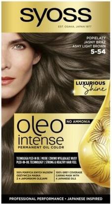 Syoss Oleo Intense Permanent Colouring Hair Dye With Oils 5-54h Light Brown (Light Brown)