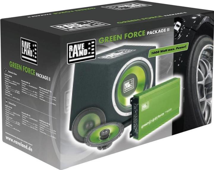 Produktbild Raveland Green Force II Powerpaket (200 W, 15.60 cm)