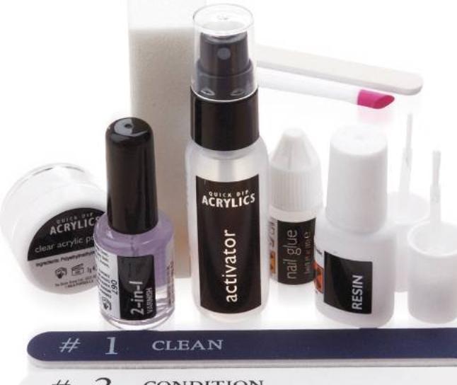 Immagine prodotto Rio Set di unghie artificiali Quick Dip