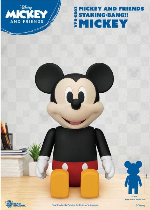 Productafbeelding Beast Kingdom Disney Syaing Bang Vinyl Bankje Mickey en Vrienden Mickey 48 cm