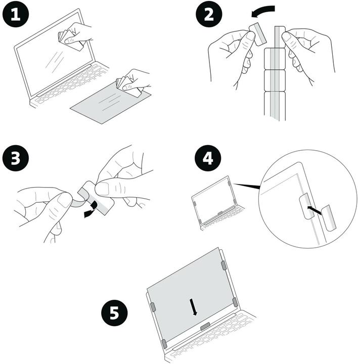 Produktbild Kensington Privacy filter for 16inch laptops 16:10 - 2-Way Removable (16", 16 : 10)
