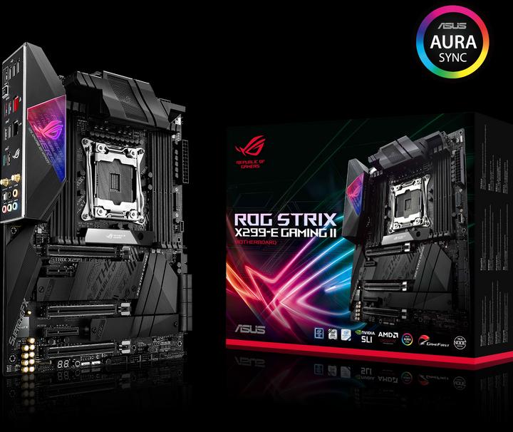 ASUS ROG Strix X299-E Gaming II (LGA 2066, Intel X299 Express, ATX)
