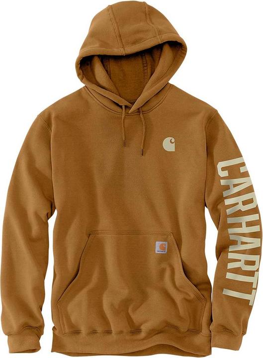 Actual product image Visent Bluza Carhartt Rain Defender Mid Sleeve Log Brown (XL)