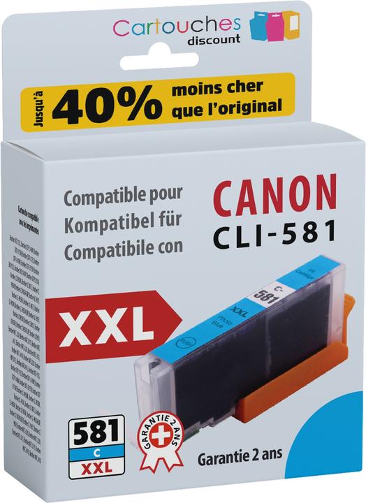 Cartouches Discount CLI-581 (C)