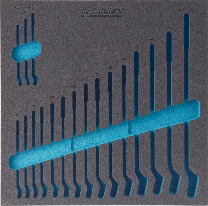 HAZET 2-component soft foam insert 163-99L