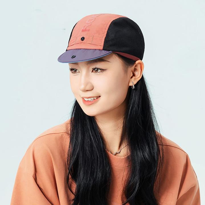 Actual product image Rockbros Cycling Cap with Helmet Visor - Red (56, 57, 58, 59, 60, 61)