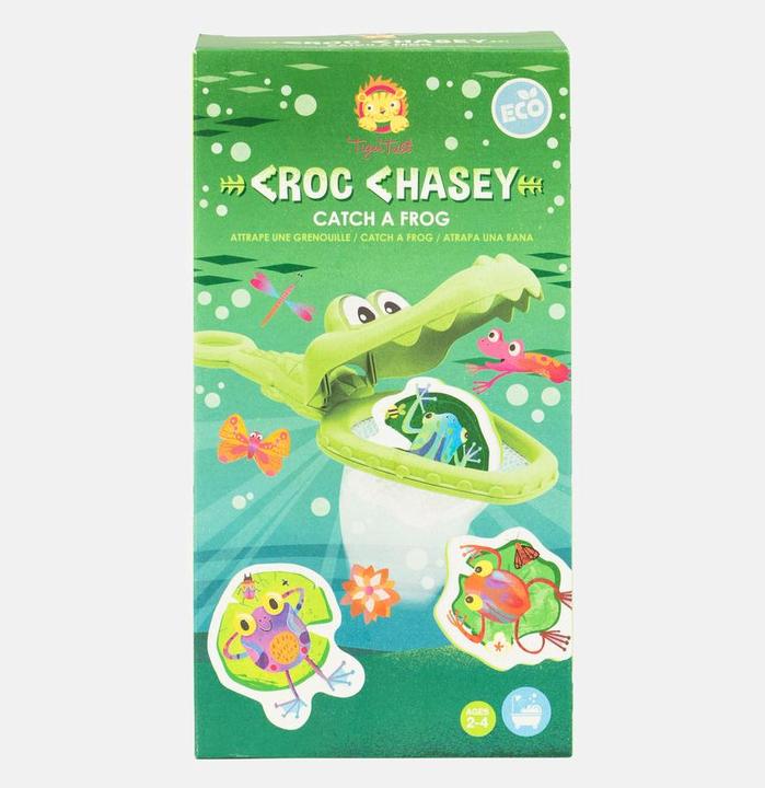 Productafbeelding Selecta Spielzeug Croc Chasey Fischspiel Badespielzeug