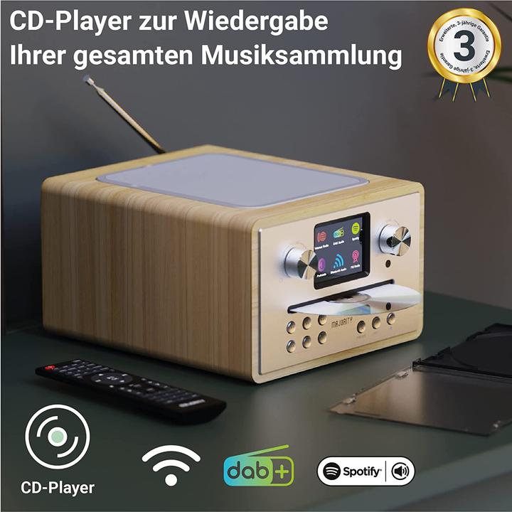 Actual product image Majority Homerton 2 (FM, DAB+, Wi-Fi, Bluetooth)