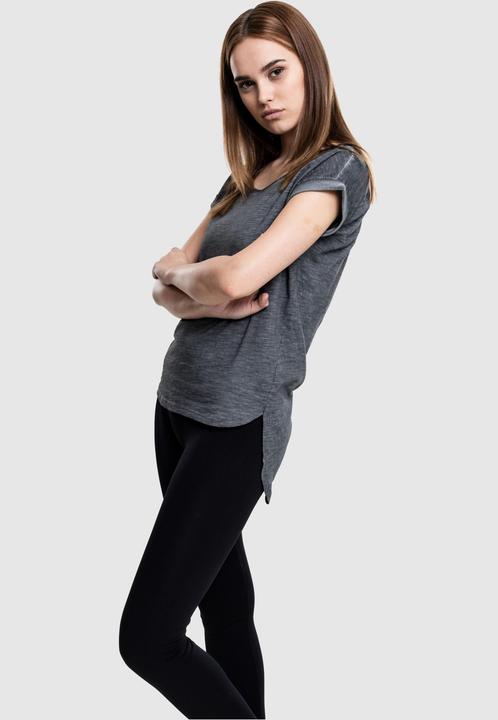 Immagine prodotto Urban Classics Tee lungo da donna a forma di schienale con tintura spray (L)