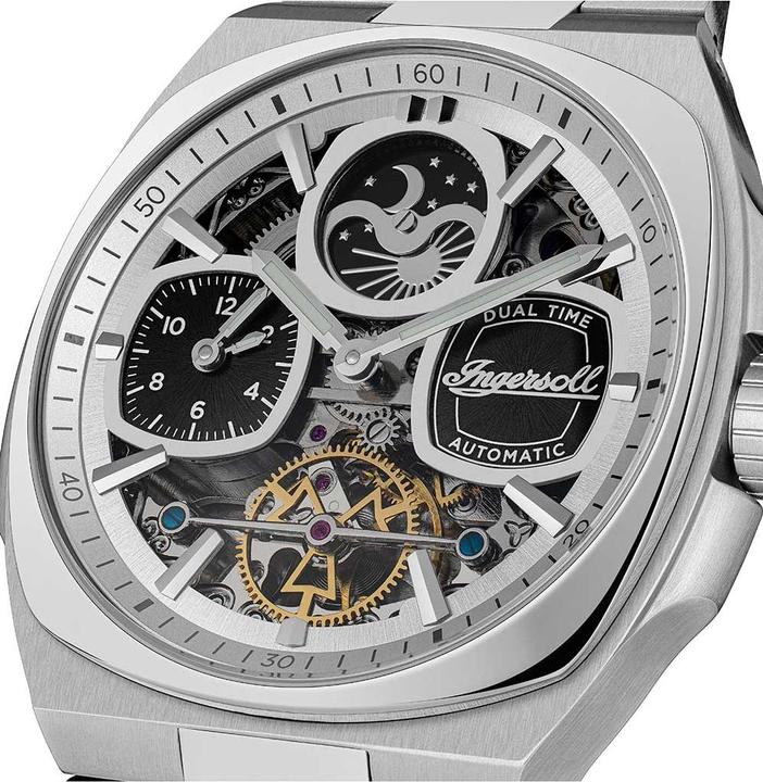 Produktbild Ingersoll 1892 Ingersoll I15802 Herrenuhr The Spirit Automatik 47mm 5ATM (Analoguhr, 47 mm)