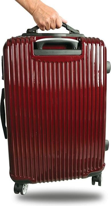 Immagine prodotto Welltravel Set di valigie da viaggio con bilancia, 3 pezzi SCALA bordeaux (L (90 - 115l))