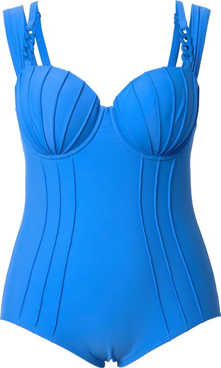 Produktbild Ulla Popken Badeanzug, Bügel-Cups, Biesen, Doppelträger (44)
