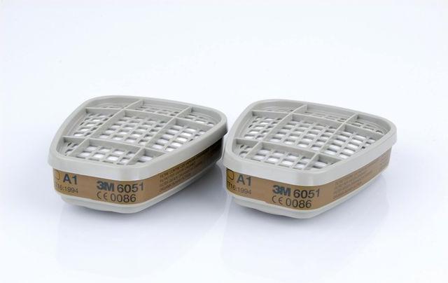 Produktbild 3M Gas- und Kombifilter 6051 4 Pa (A1, 8 x)