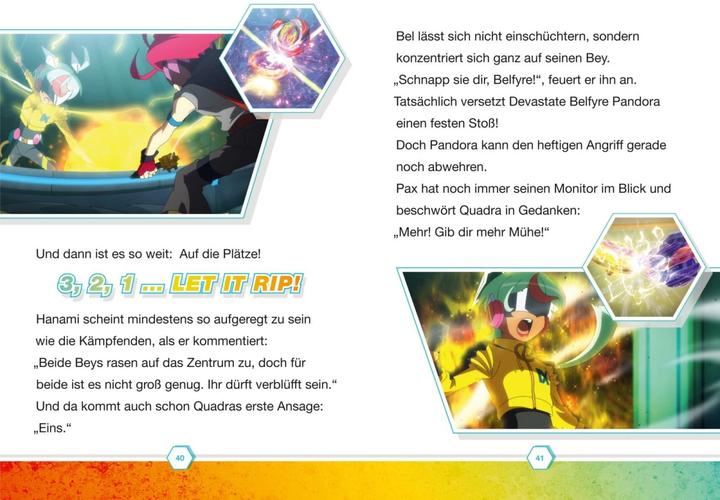 Immagine prodotto BEYBLADE BURST QUADSTRIKE: Donner und Blitz! Kraft der Elemente! (Tedesco, Nelson, 2024)
