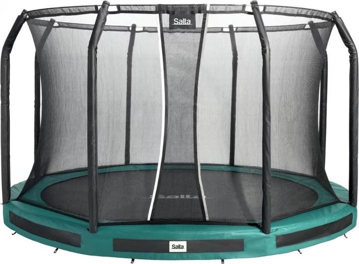 Salta Premium Ground - trampolino autoportante con rete di protezione - 366 cm - Buono (366 cm)