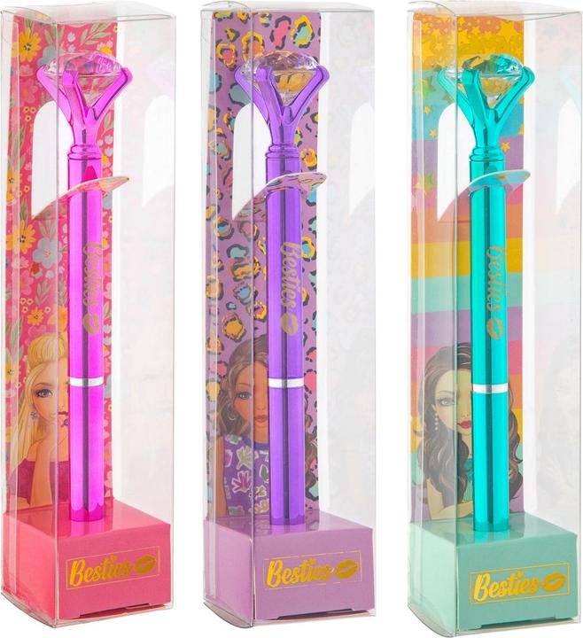 Image du produit Besties Stylo à bille de luxe (Multicolore, 1 x)