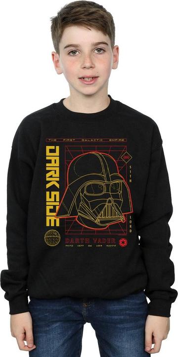 Produktbild Star Wars Darth Vader Dark Grid Sweatshirt Jungen (128)