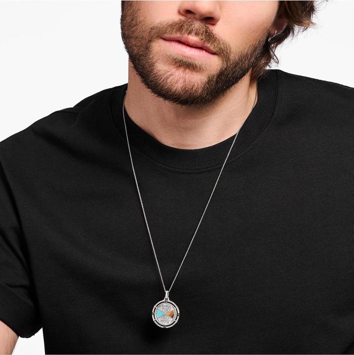 Immagine prodotto Thomas Sabo Ciondolo Talismano Turchese e Occhio di Tigre (Argento 925)