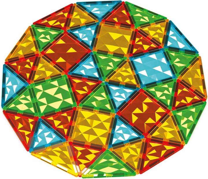 Actual product image Geomag Magnetic tiles gemstones