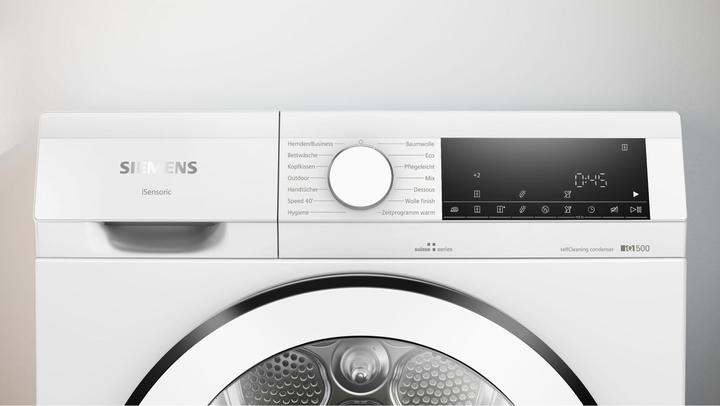 Image du produit Siemens iQ500, WQ45G2A0CH (9 kg, Droite, Fiche CH)