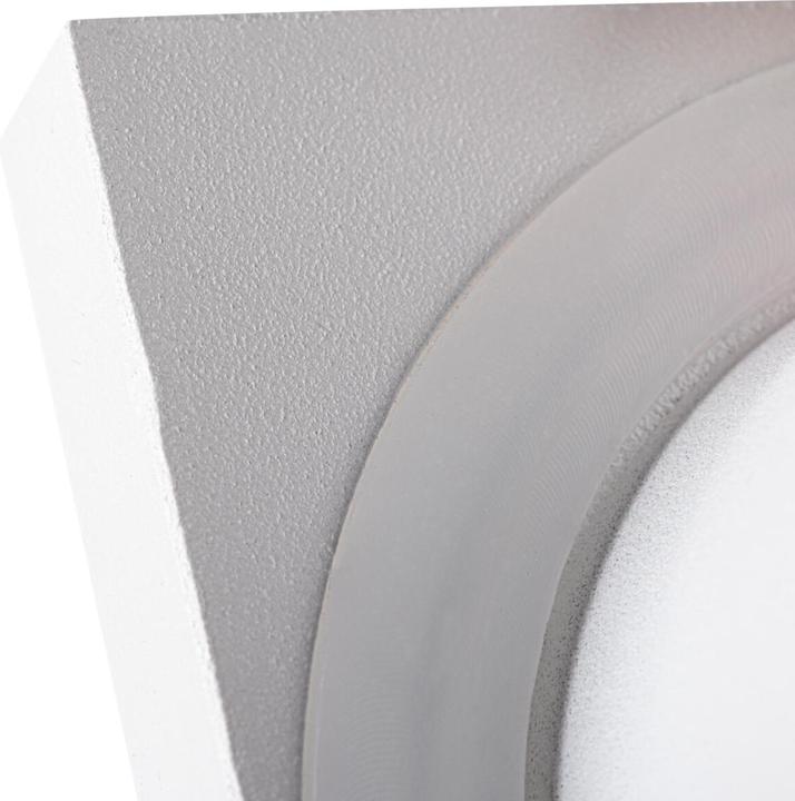 Actual product image Kanlux Ceiling light FLINI IP44 DSL-W white square ceiling light without frame 33121 (G5.3)