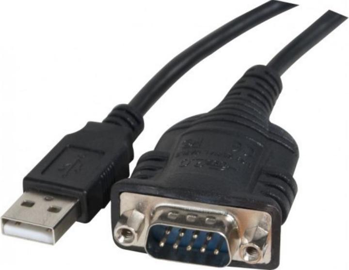 Produktbild Exertis Connect USB 2,0 zu RS232 Serial Konverter, USB St, A St, DB9, 1,3 m 040341 (1 m)
