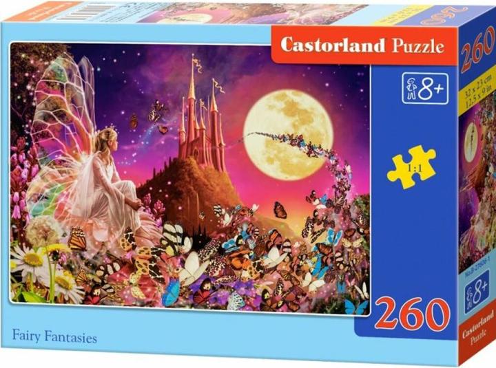 Actual product image Castorland Fairy Fantasy Puzzle 260 Teile (260 pieces)
