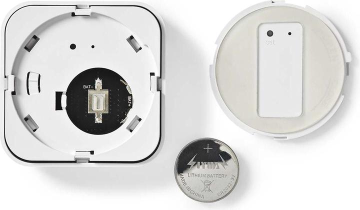 Produktbild Nedis SmartLife Wandschalter Zigbee 3.0 Wandhalterung Android/IOS Kunststoff Weiss